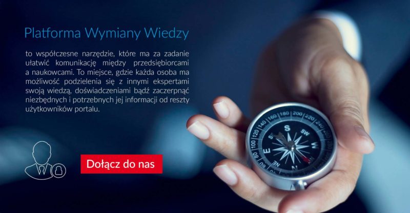 Platforma Wymiany Wiedzy — widok desktop